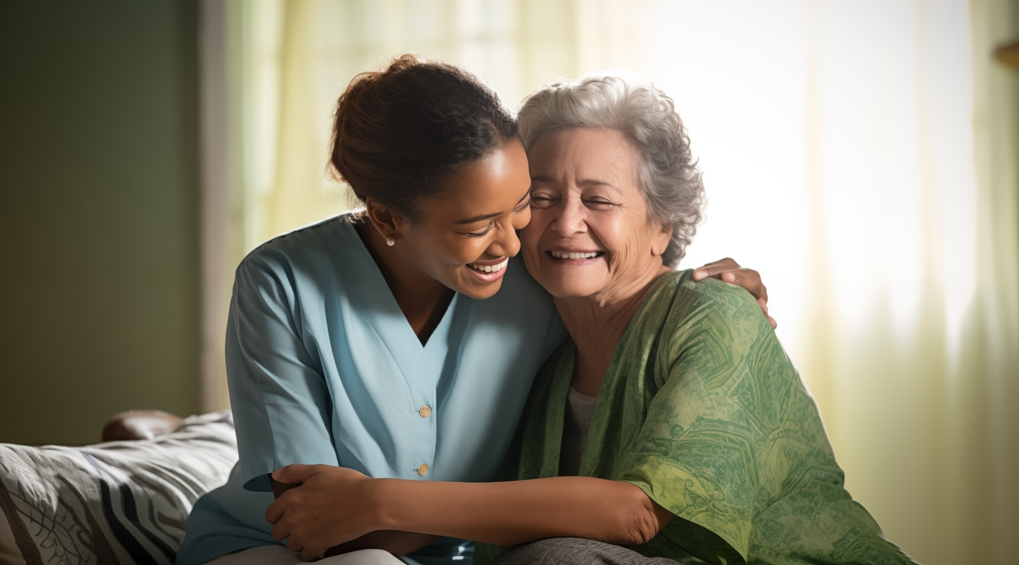 Healthcare setting background